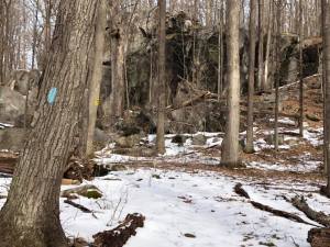 Approaching the Suicide ledges